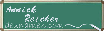 Annick Reicher Visitenkarte